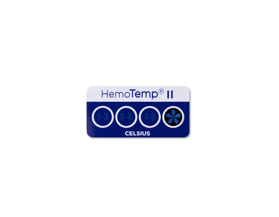 HemoTemp II — Wskaźnik temperatury pojemników z krwią