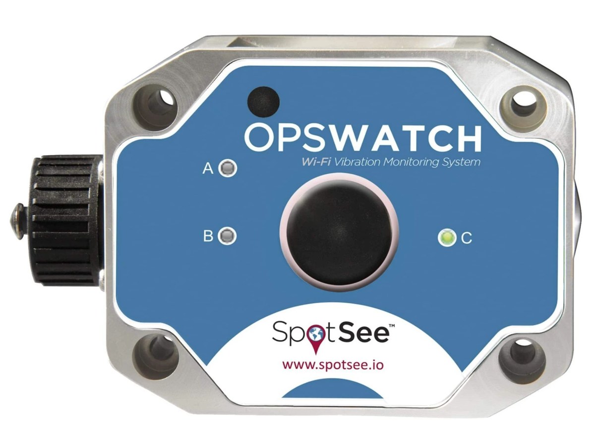 OpsWatch — Continuous machinery vibration and impact monitoring via Wi-Fi