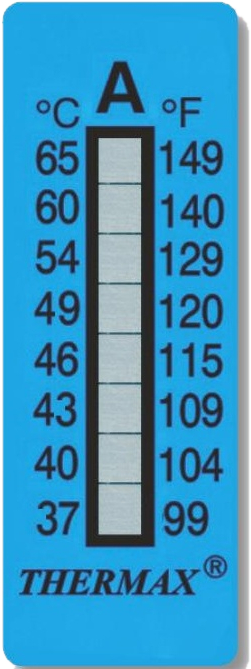 THERMAX 8-punktowy — 8 pól pomiarowych · 37–260 °C